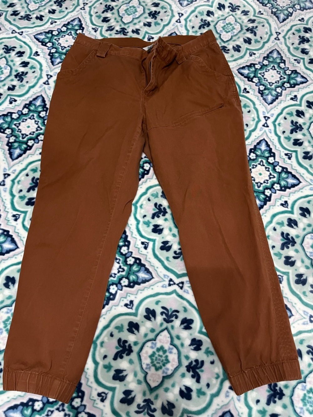 Duluth Trading Co Rootstock Rust Brown Gardening Joggers